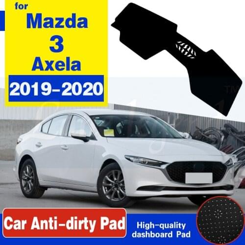 Car Dashboard Cover For Mazda 3 Mazda3 Axela 2019 2020 Dash Mat Pad Dash Board Cover Carpet Auto Sun Shade Dash Mat Anti-UV