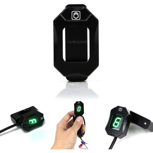 DANCARO Gear Indicator Holder For Honda Hornet CB400 CB500X CB650F for Kawasaki Suzuki Ecu Plug Mount Speed Gear Display