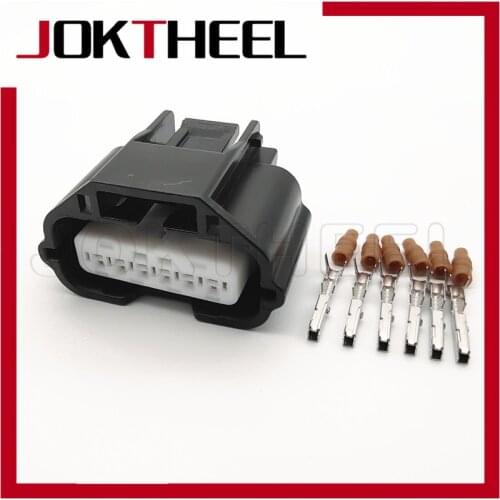 1/5/10/20sets kit 91 RH-type 6 pin way female housing car air flow meter Throttle plug Sensor Connector for Nissan 7283-8850-30