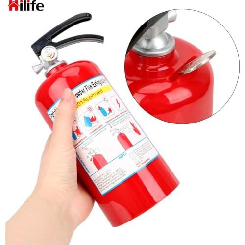 Fire Extinguisher Money Boxes Money Saving Box Creative Coin Piggy Banks Plastic Birthday Gift for Kids