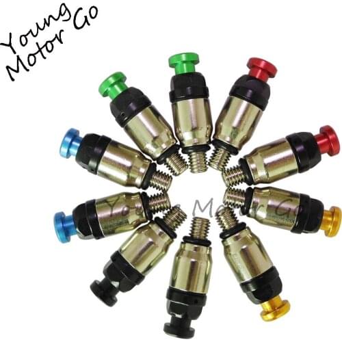 M4*0.7mm M5*0.8mm Front Fork Bleeder Air Valve Fork Relief Fit SX SXF EXC SMR SMCR CRF YZ YZF WRF KXF MZ RMZ