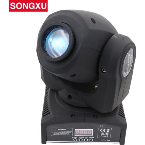 MINI Stage Spot Moving 9/11 Channels LED 30W Spots Light dj stage lights Mini LED Moving Head Christmas Light/SX-MH0130S