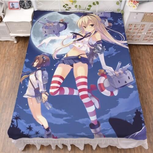 New Anime Cartoon collection flat sheet bed sheet top sheet No.012