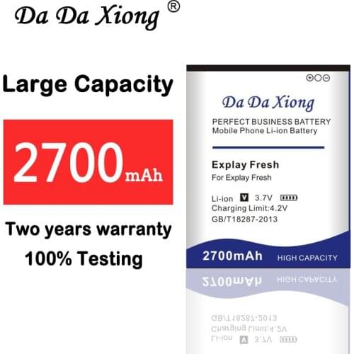 New High Quality Fresh 2700mAh Battery for Explay Fresh Explay Vega Explay A500 Wiko Bloom Wiko Cink Five Wiko Rainbow phone