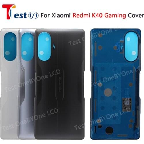 Original 6.67 inch For Xiaomi Redmi K40 Gaming Edition Back Battery Cover Housing case For Redmi K40 Game edition Replacement