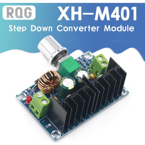 XH-M401 DC-DC Step Down Buck Converter Power Supply Module XL4016E1 PWM Adjustable 4-40V To 1.25-36V Voltage Regulator 8A 200W