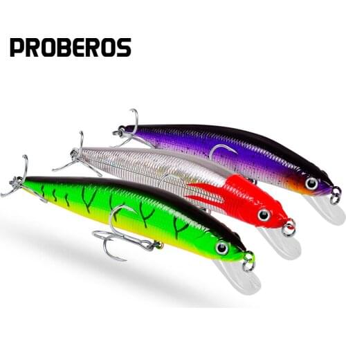 PROBEROS Fishing Lures 5 Color Fishing Tackle 5.51"-14cm/24.8g-0.87oz Bass Bait Minnow Fishing tackle