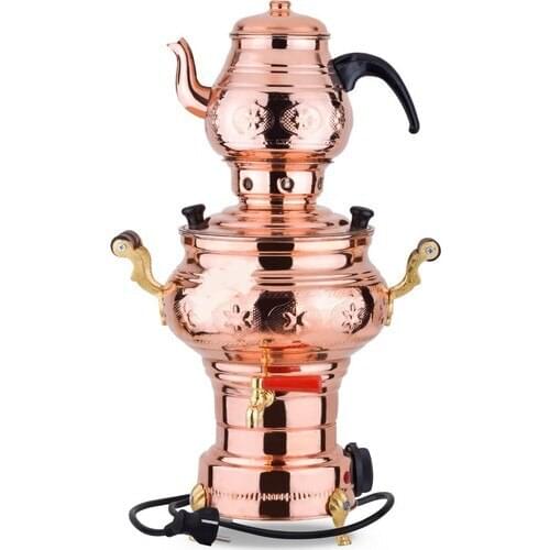 Sonay Copper Art Electric Thermostat Copper Urn 4 Lt