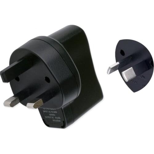 Fan USB adapter 5V 1A 1000MA UK/EU/AU/US Plug LED Light USB Wall Charger Power Adapter Supply Cell Phone Data Charging