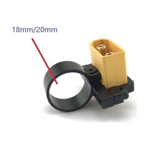 XT90 Power Plug Fixing Component for 18mm 20mm Carbon Tube DIY Agricultural Multirotor Spraying Drone Frame Accessories