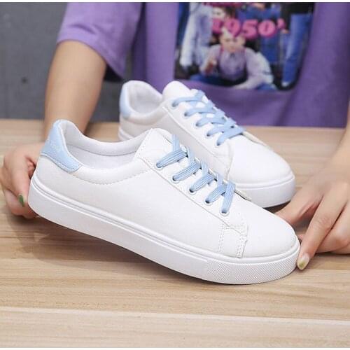 Mulheres sapatos casuais nova primavera mulher sapatos de moda branco tnis respirvel rendas sapatos femininos