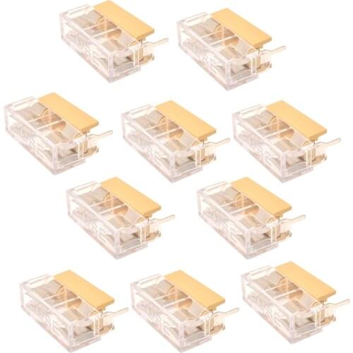 10pcs Tube Fuses Holder for 5 x 20mm Fuse PCB Mounting High Quality