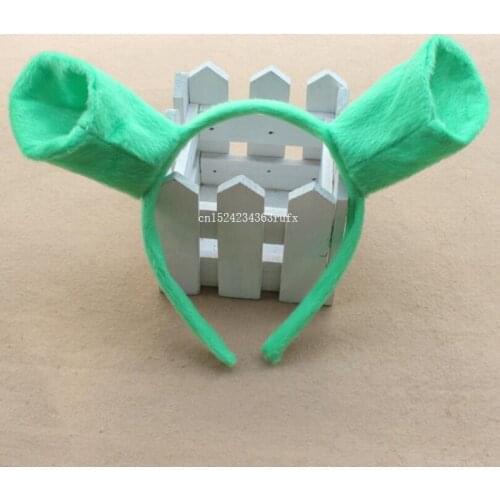 100pcs Shrek ear headband party favors head circle party costume item masquerade party supplies