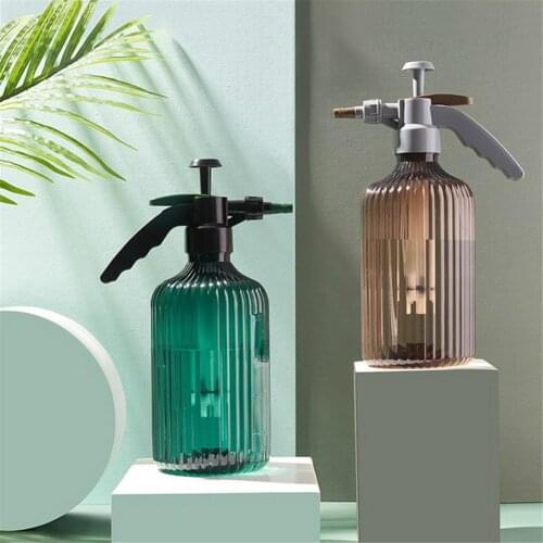 2L Air Pressure Manual Watering Sprayer Gardening Pressure Watering Can Retro Transparent Large-capacity Plant Irrigation Spray
