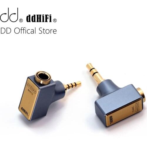 DD ddHiFi All New DJ44B / DJ44C Mark II, 4.4mm Female to 2.5mm / 3.5mm Male Headphone Adapter for Your DAP / DAC / Amplifier