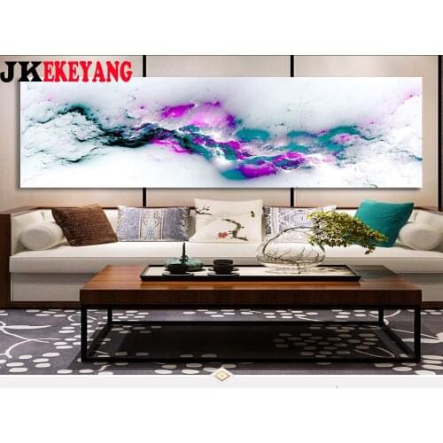 Large size 5d DIY Diamond Painting Abstract colored clouds Full Square/round Drill Cross Stitch Diamond Embroidery Y3968