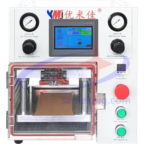 Ymj machine for Samsung edge screen and flat screen repair YMJ newest mini portable lamination machine