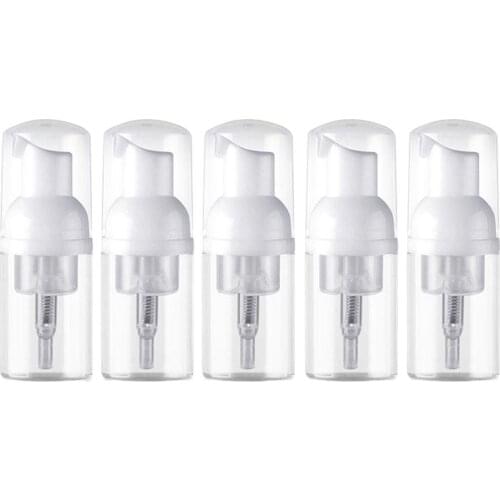 Free shipping 3pcs/lot 30ML Foaming Bottle Mini Spray Mousses Foaming Liquid Soap Dispenser Pump Bottles
