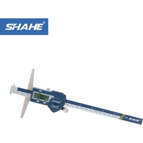 0-200 mm digital caliper stainless steel double hooks depth calipers stainless ruler measuring instruments