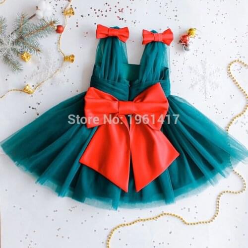 Girls First Birthday Dress for Newborn Baby Toddler Princess Halloween Carnival Dresses Kids Girl Party Prom Gown Clothing Wear