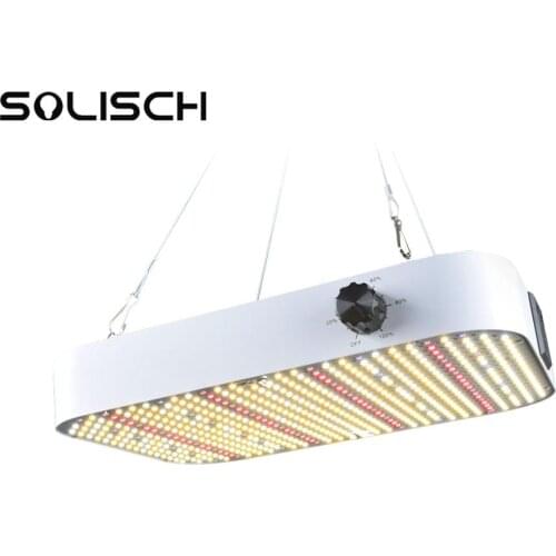 SOLISCH dimmable phytolamp for plants sunlike full spectrum 600W led grow light for indoor grow tent seedling veg blooming