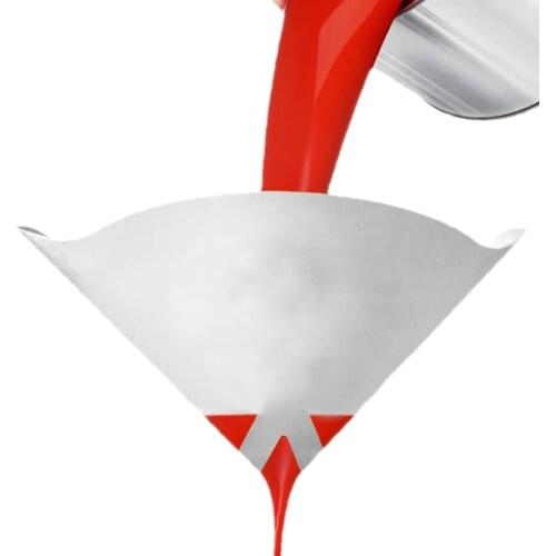Paper Paint Strainers Paper Paint Conical Strainers Mesh Filter Cone Strainer Paint Funnel 50Pcs/set