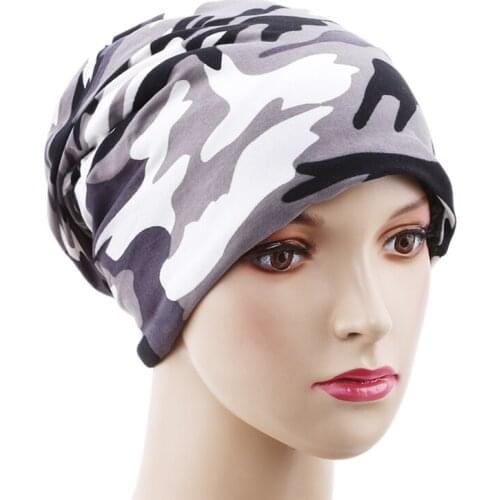 Fleece Autumn Winter Summer Hat Men Women Tactical Military Army Camouflage Beanie Knitted Cotton Skullie Thermal Scarf Camo Cap