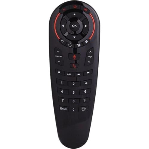 G30 Remote Control 2.4G Wireless Voice Air Mouse For IR Learning Gyro Sensing Smart Remote Android TV Box Gaming