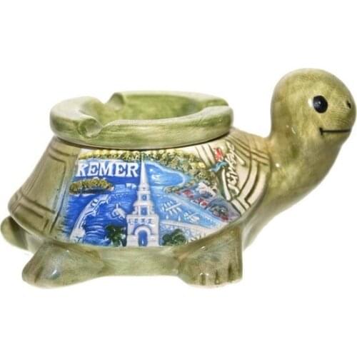 Ceramic Turtle Pattern Ashtray decorative objects Декоративные элементы Objetos decorativos