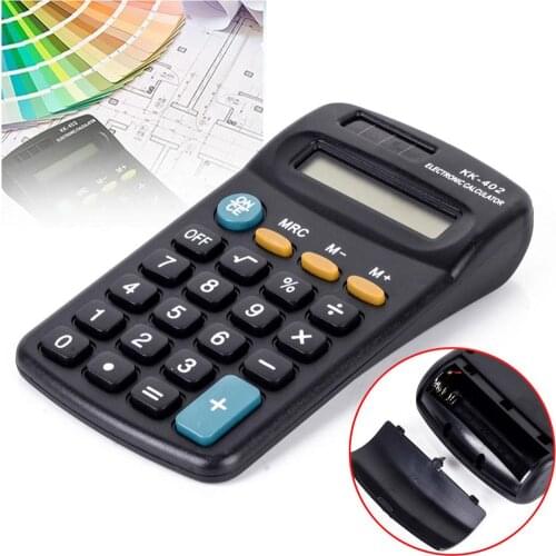 Mini Portable Pocket 8 Digits Electronic Study Calculator Student School Supply калькулятор reloj calculadora