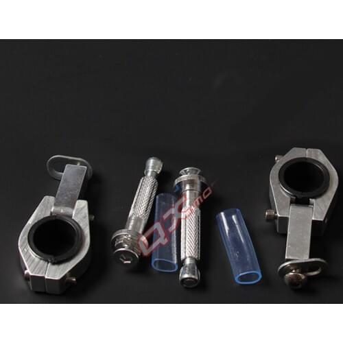 Off - Road Motorcycles Modified To Change The Guard Support Bracket Mounting Hand Clip Attachment