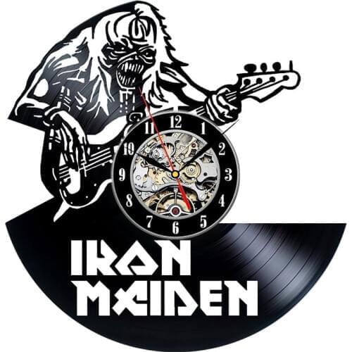 Theme Retro Vinyl Record Wall Clock Decorate Your Home With Modern Art Gifts for kids Girls And Boys Saat