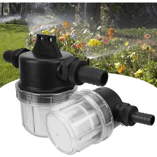 Plastic Impurity Prefilter Garden Watering Filter Aquaculture Water Pipe Filter Ultrafine 20mm 25mm 50 Mesh