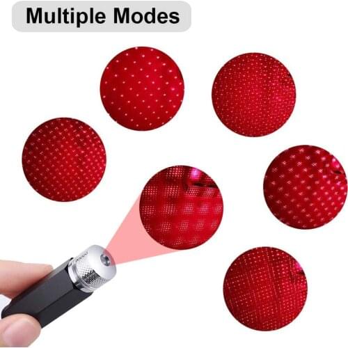 Romantic LED Starry Sky Night Light 5V USB Powered Galaxy Star Projector Lamp for Car Roof Room Ceiling Decor Plug and Play