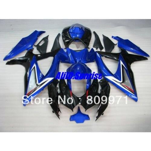 S340 Motorcycle blue full Fairing for SUZUKI GSXR600 750 GSXR600 GSXR750 GSX-R600 750 K8 08 09 2008 2009