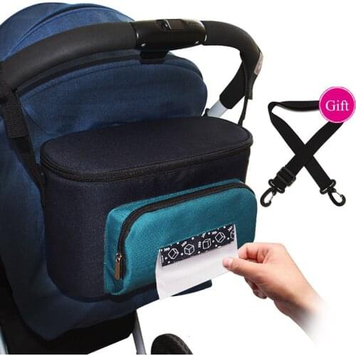 Baby Stroller Bag Waterproof Insulation Mummy Bags Fashion Large Capacity Diaper Multifunctional Mom Infant Handbag MBG0085