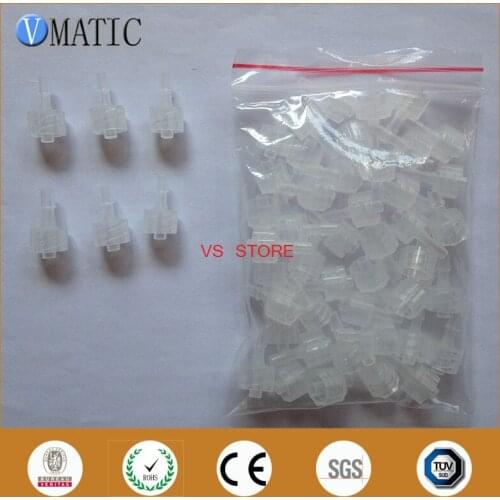 High Quality 20Pcs Standard Syringe Female Fitting Connector/ Glue Dispensing Needle Tips/ Dispensing Tube Connector 3/32 Inch