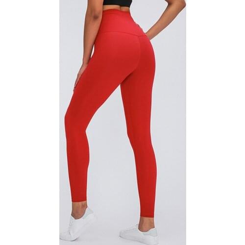 Women SUPER HIGH RISE Yoga Pants Sports Buttery Soft Fitness Pants Tummy Control Gym Sport Legging Inseam 24"