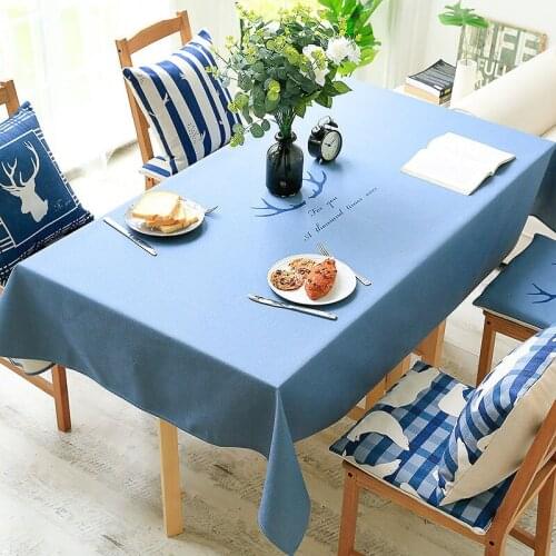 Living room coffee table rectangular cover cloth thick tablecloth kitchen restaurant tablecloth table cover cloth