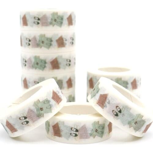 10m*15mm Creative Clothes Shoes Pattern Washi Tape Diy Decoration Scrapbooking Planner Masking Tape Adhesive Kawaii Stationery