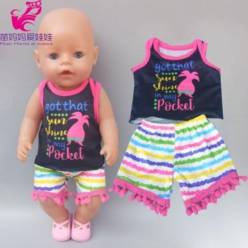 17 inch doll ballet lace dress fit for 43cm new born baby doll dress 18 inch doll clothes trousers