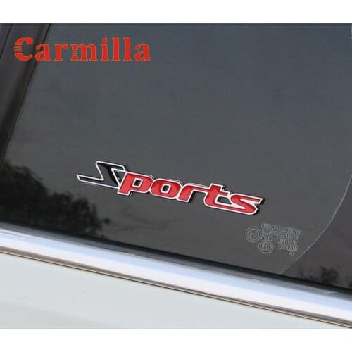 Car Emblem Truck Pattern Badge Sport Logo Stickers for Citroen C4 C3 C5 Berlingo C4 Picasso for Honda Civic Fit Crv Accord