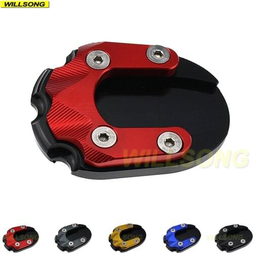 Side Kickstand Stand Extension Support Plate Enlarge Bracket Support For HONDA FORZA 300 2018 2019 2020 Motorcycle Accessories