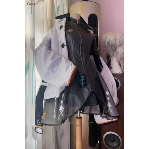 Game Arknights Leizi Cosplay Costume High Quality Battle Uniform Unisex Ball Activity Party Role Play Clothing Custom-Make Any