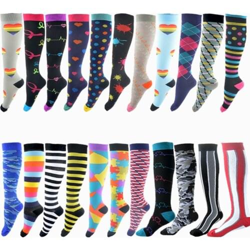 Compression Socks for Men and Women 1 Pair Calcetines Compresivos Medias De Compresion Chaussette De Compression