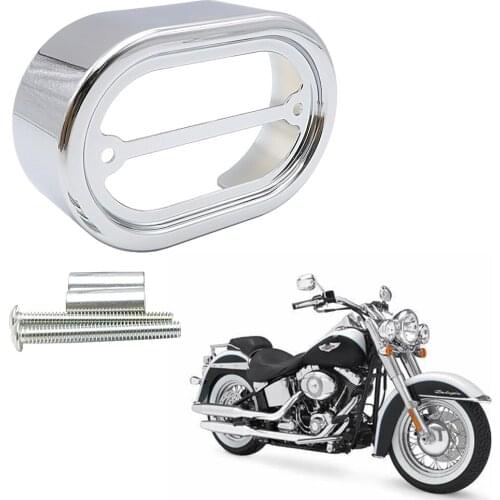 Motor Chrome Bar & Shield Voltage Regulator Cover For Harley Softail FXSTD FXSTS Fatboy FLSTF Heritage Softail FLSTS Night Train