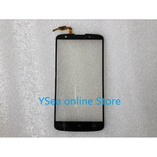 New Front Panel Touch Screen for Philips Xenium i928 Black sensor 6.0" Mobile Phone glass display Replacement Panel hot