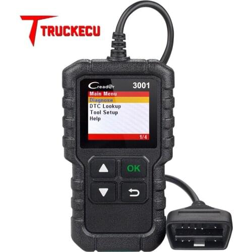 LAUNCH X431 OBDII/EOBD Code Reader OBD II car Scan Tool CReader 3001 Auto Diagnostic Tool CR3001 pk elm327