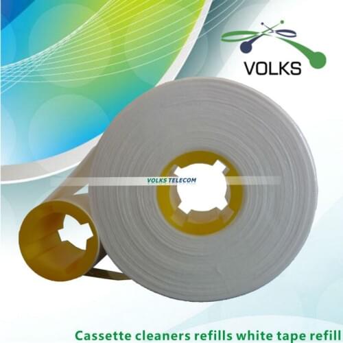 Cassette cleaners refills white tape refill