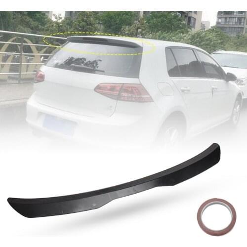 Spoiler Wing Practical Modification ABS Rear Roof Spoiler Wing for VW Golf MK7 MK7.5 2014-2018 Accessories